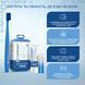 Набор дорожный для ухода за полостью рта Blue All-Day Care Medosan 4823109414457 фото 3
